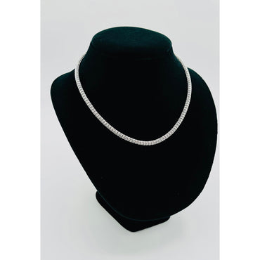 14K White Gold Moon Ice Chain (18" inches 4.4MM)