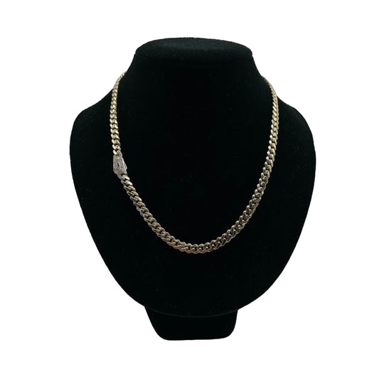 14K Yellow Gold Hollow Cuban MONACI Chain (20" inches 6.0MM)