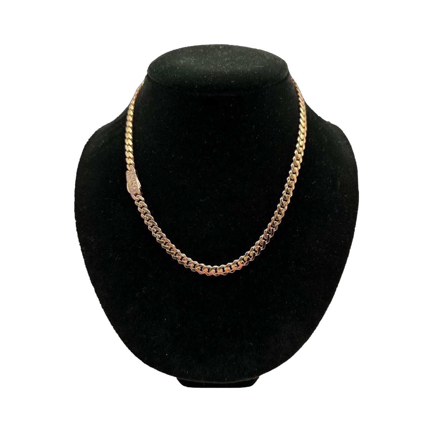 14K Yellow Gold Hollow Cuban MONACI Chain (18" inches 6.0MM)