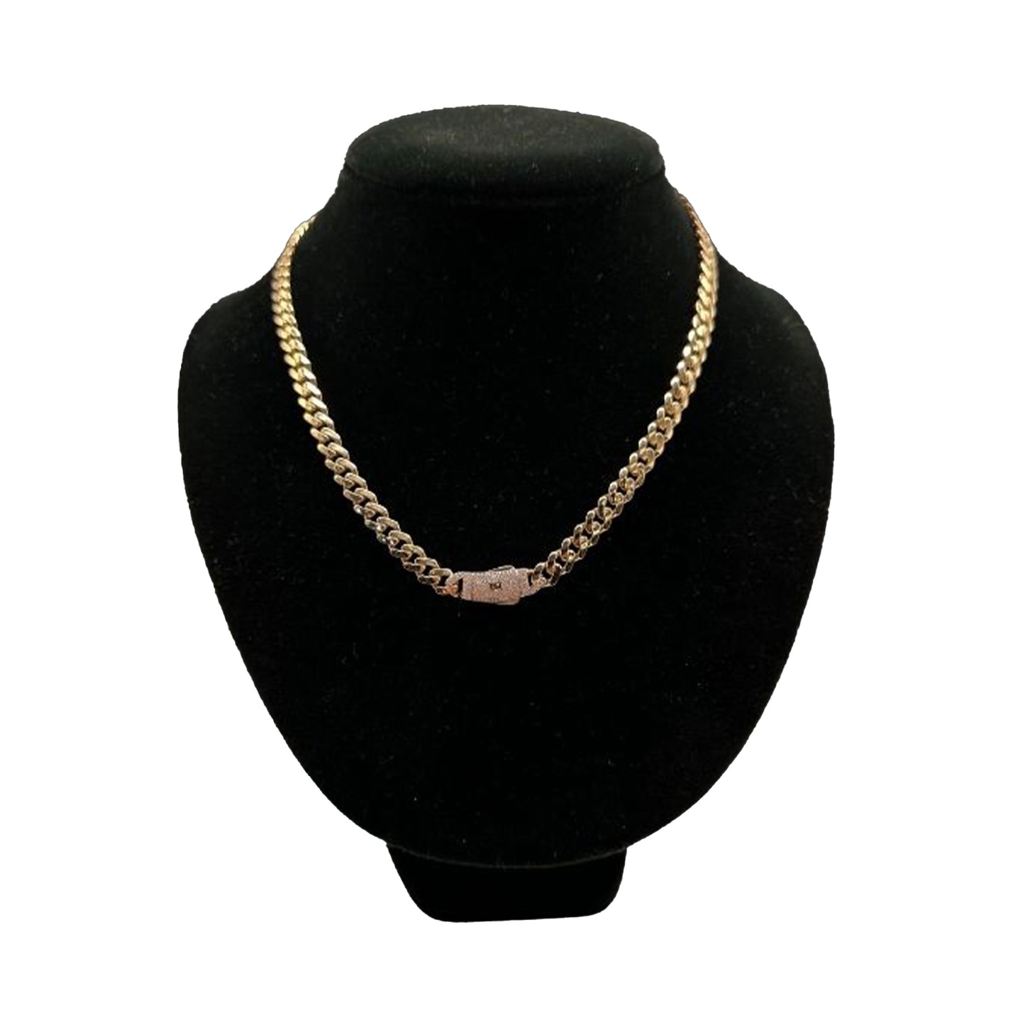 14K Yellow Gold Hollow Cuban MONACI Chain (18" inches 7.0MM)