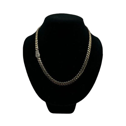 14K Yellow Gold Hollow Cuban MONACI Chain (20" inches 7.0MM)